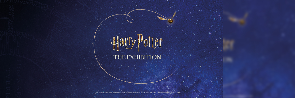 Cartel de la exhibición de Harry Potter