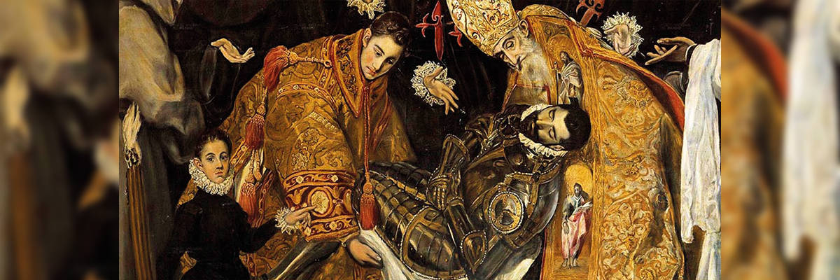 Caudro de El Entierro de Orgaz de El Greco