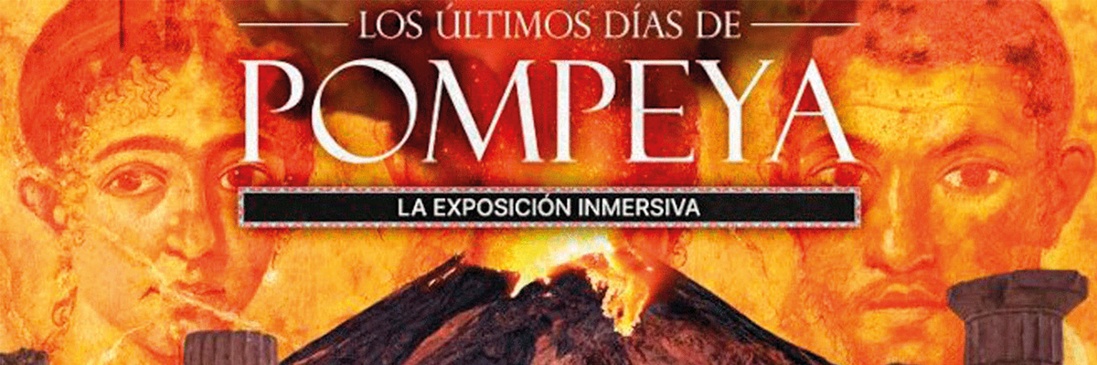 Cartel exposición Pompeya