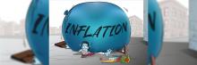 Inflacción aplastando a una persona