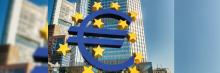Símbolo del euro frente al BCE