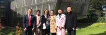 Delegación de universidades Chinas visitando el campus de la UDIMA