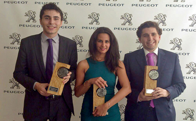 Un equipo de alumnos del CEF.- y la UDIMA ganan el Concurso “Talentos Marketing Peugeot”