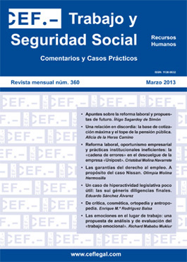 CEF Trabajo y Seguridad Social